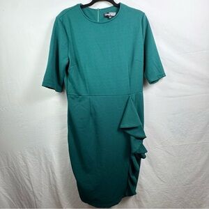 Oxiuly Fashion Green Dress Women’s Size XL